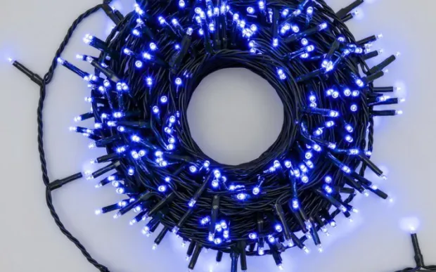 LED STRING světelný řetěz- venkovní, délka kabelu 18 m, počet LED 180, 12W