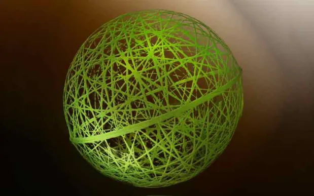 Koule fiberglass barevné